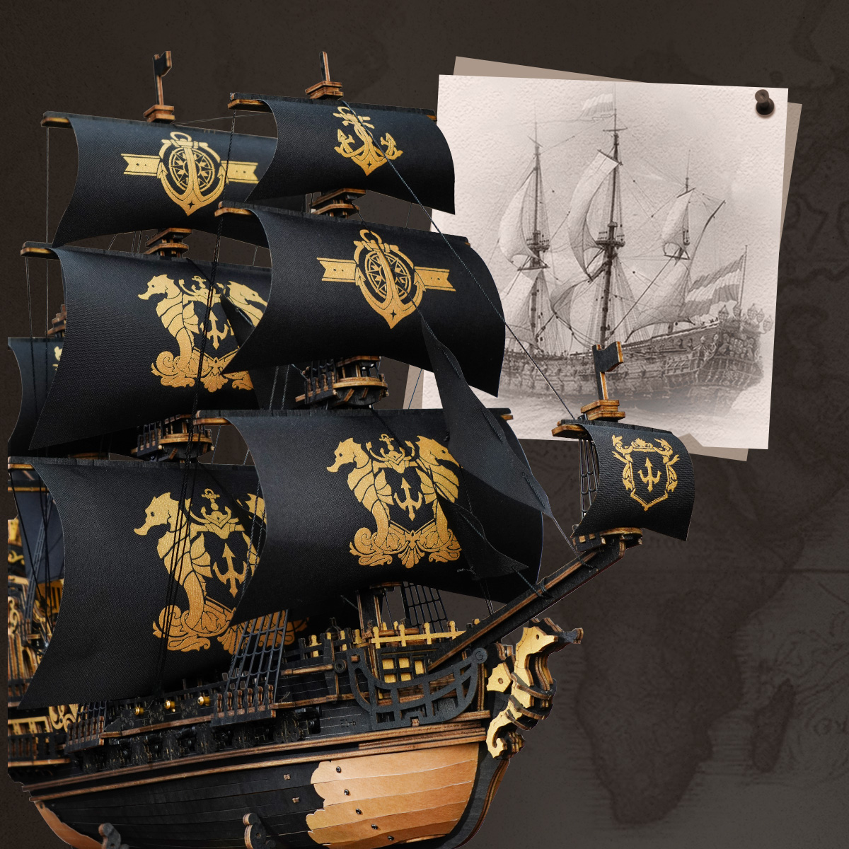 puzzle en bois 3d Puzzle En Bois Bateau Nautique SEAHRS