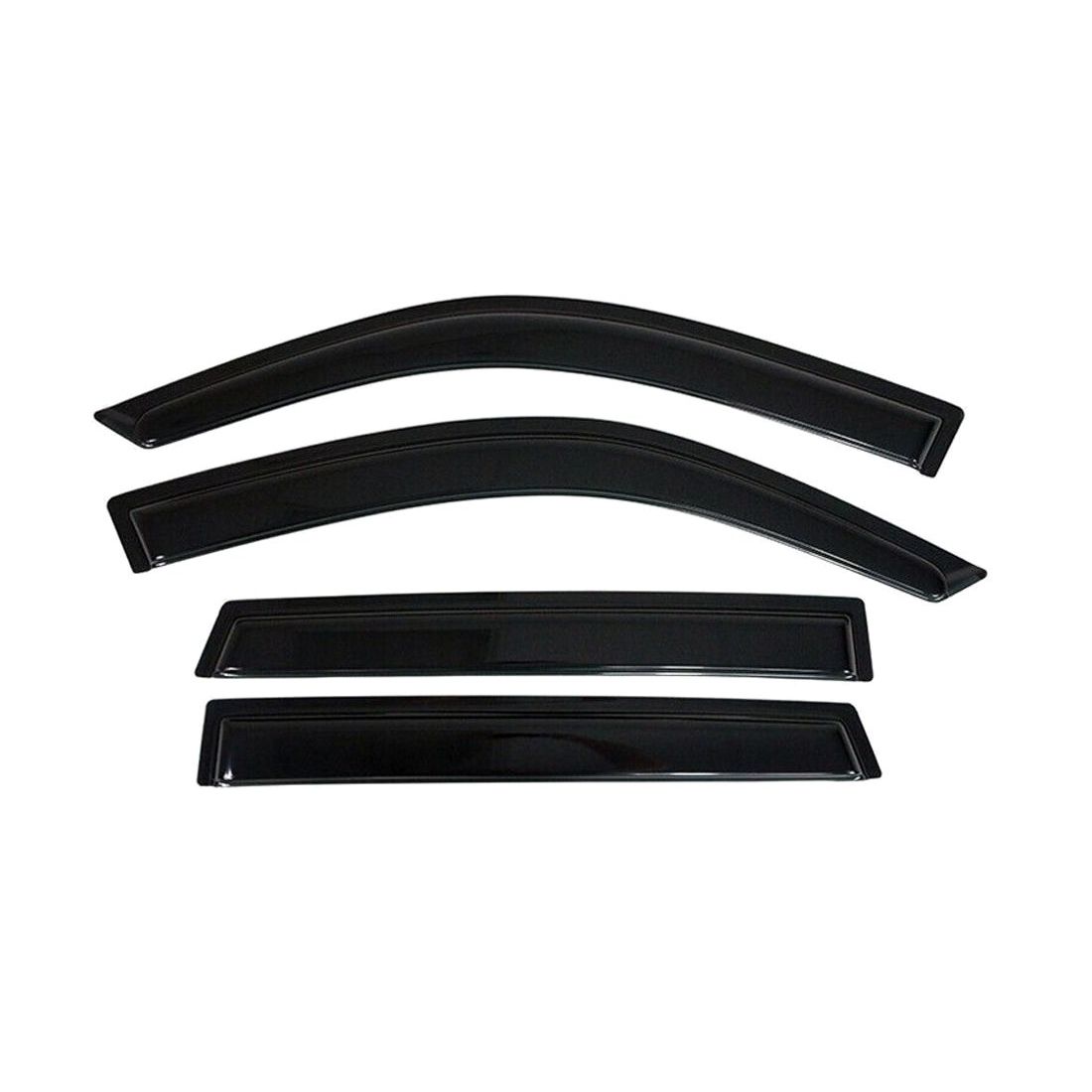 Fit 01-05 T Oyota RAV4 Slim Smoke Tinted Acrylic Window Visors Sun Rain Guard 4PC