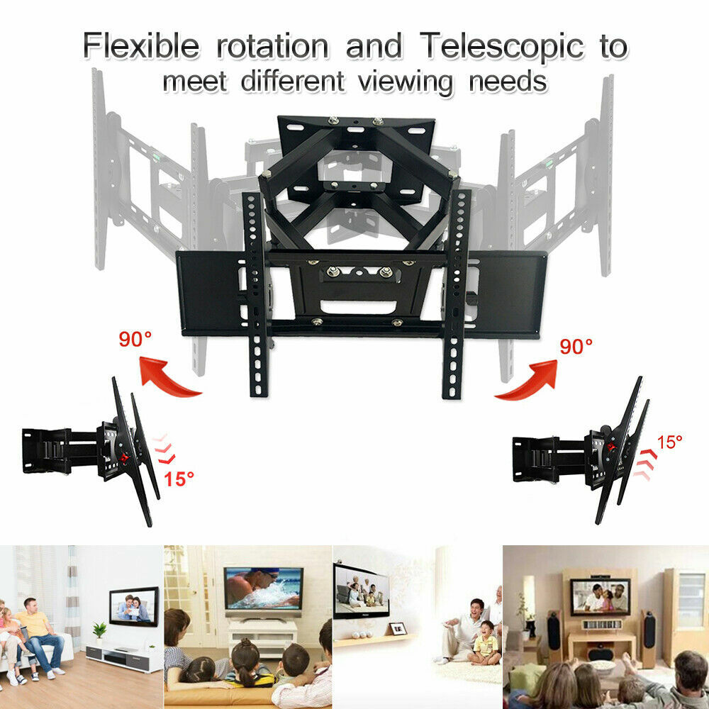 TV Wall Bracket Mount Tilt Swivel LG  32 40 43 50 55 65 80 Inch — foto 10