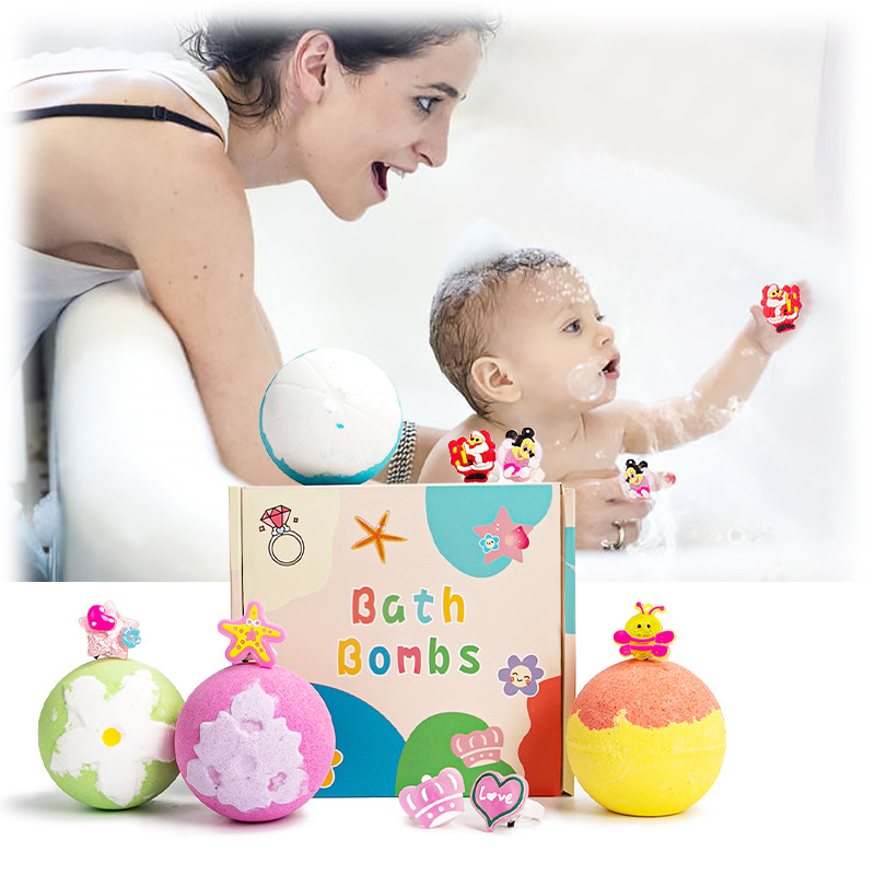 180g Ring Toys Children's Bath Salt Ball