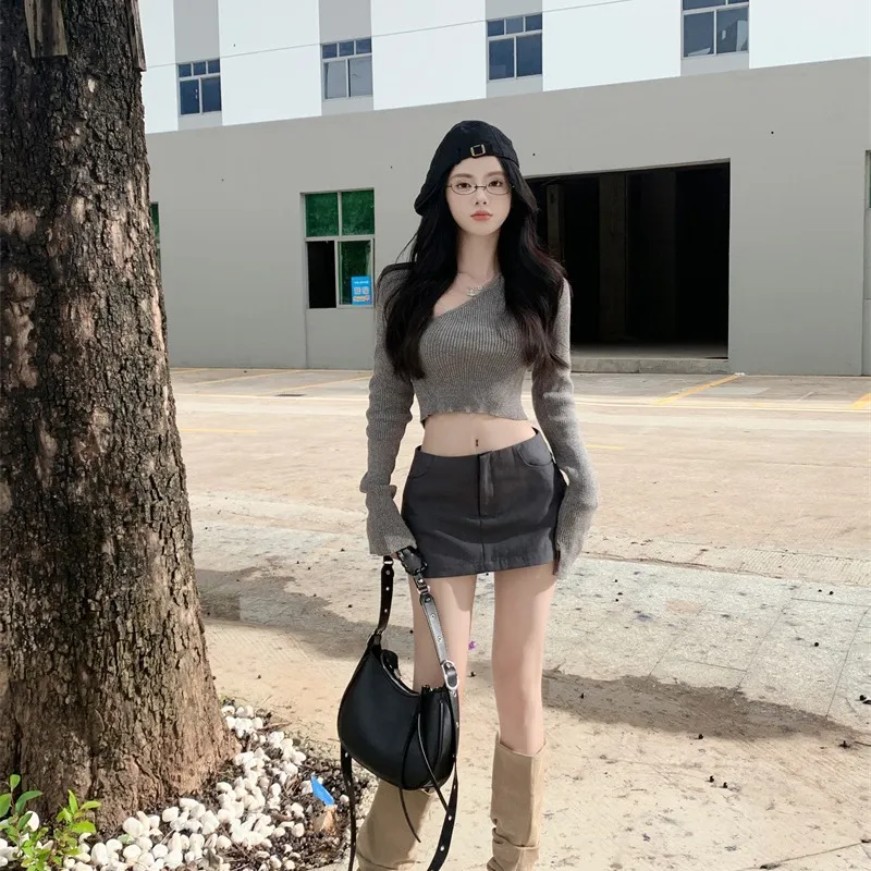 Summer High Waist New Short Skirt - Skirt