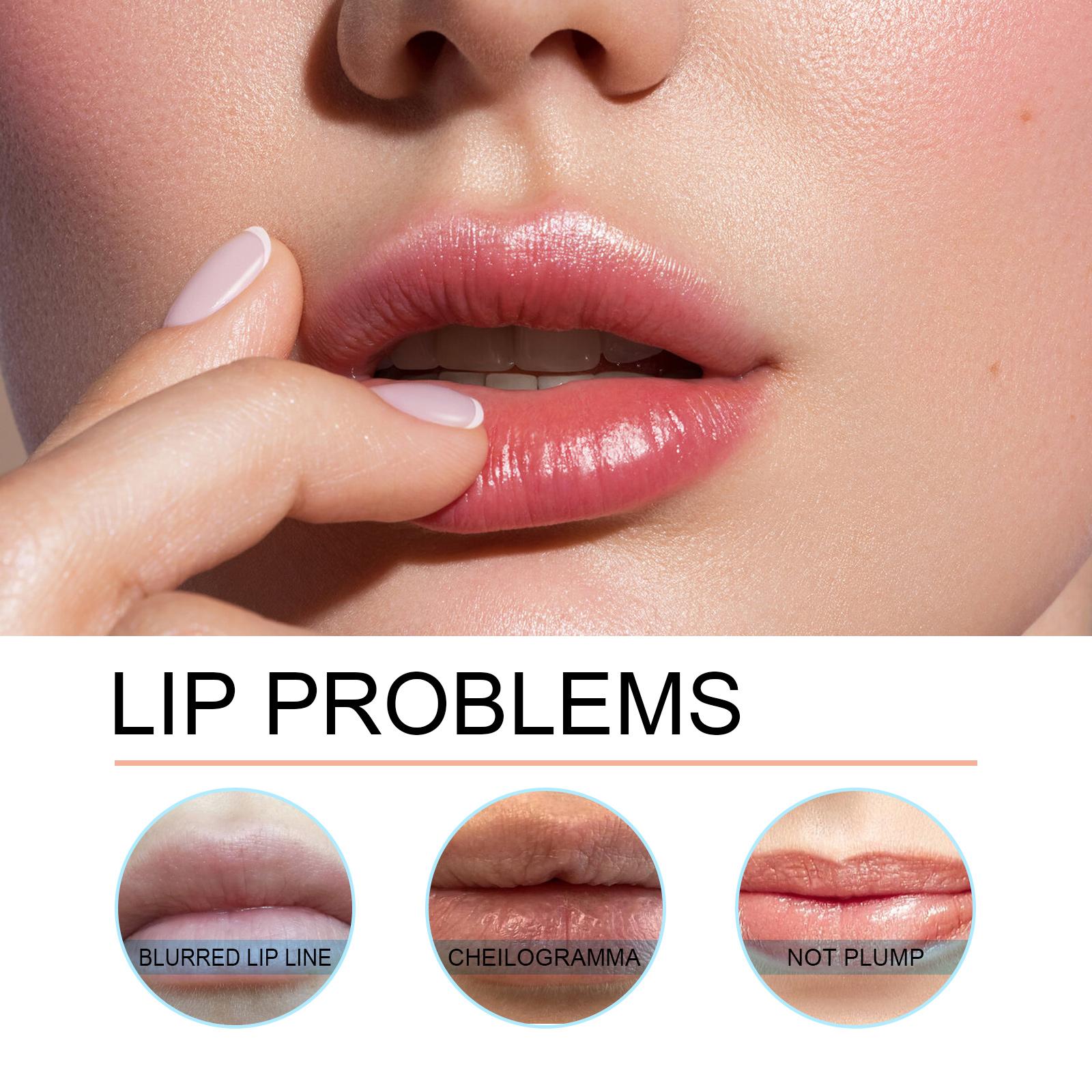Ouhoufeng Lip Line Natural Lip Color Anti-peeling Lip Primer 7