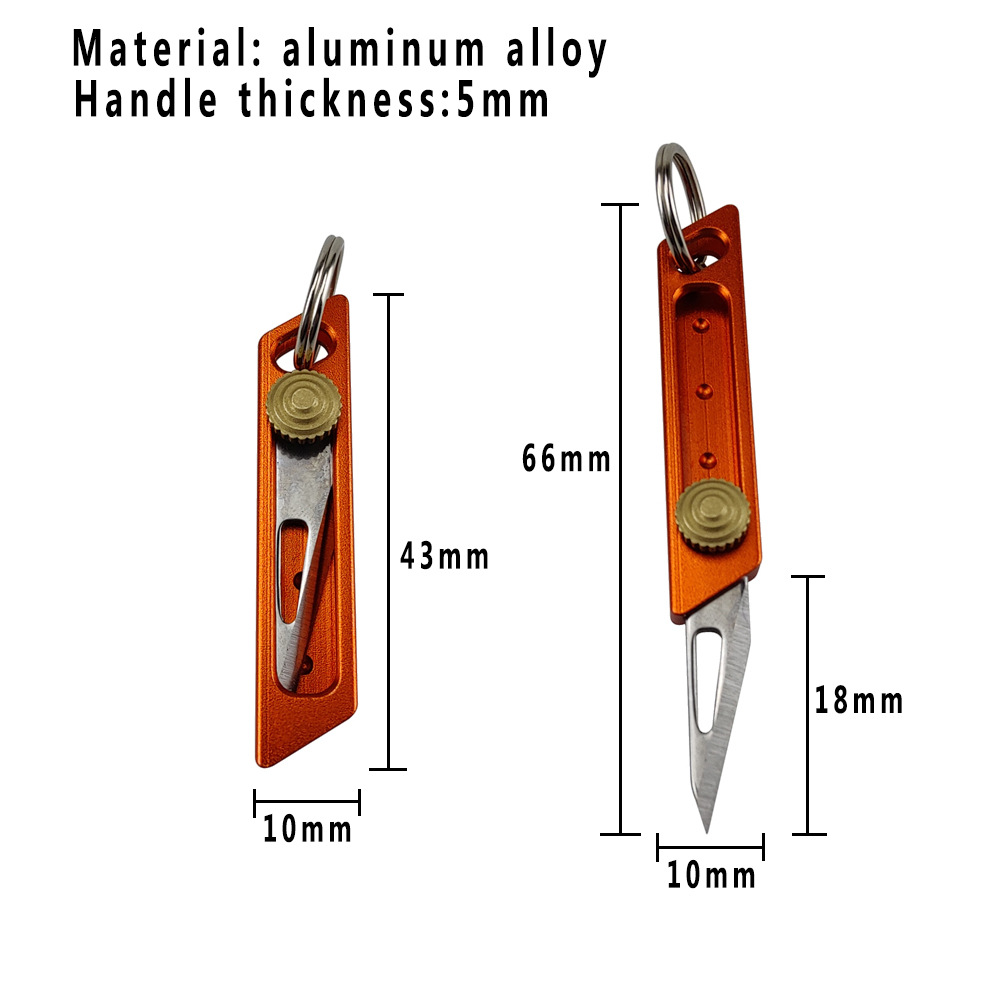 Title 1, Fashion Aluminum Alloy Portable Knife