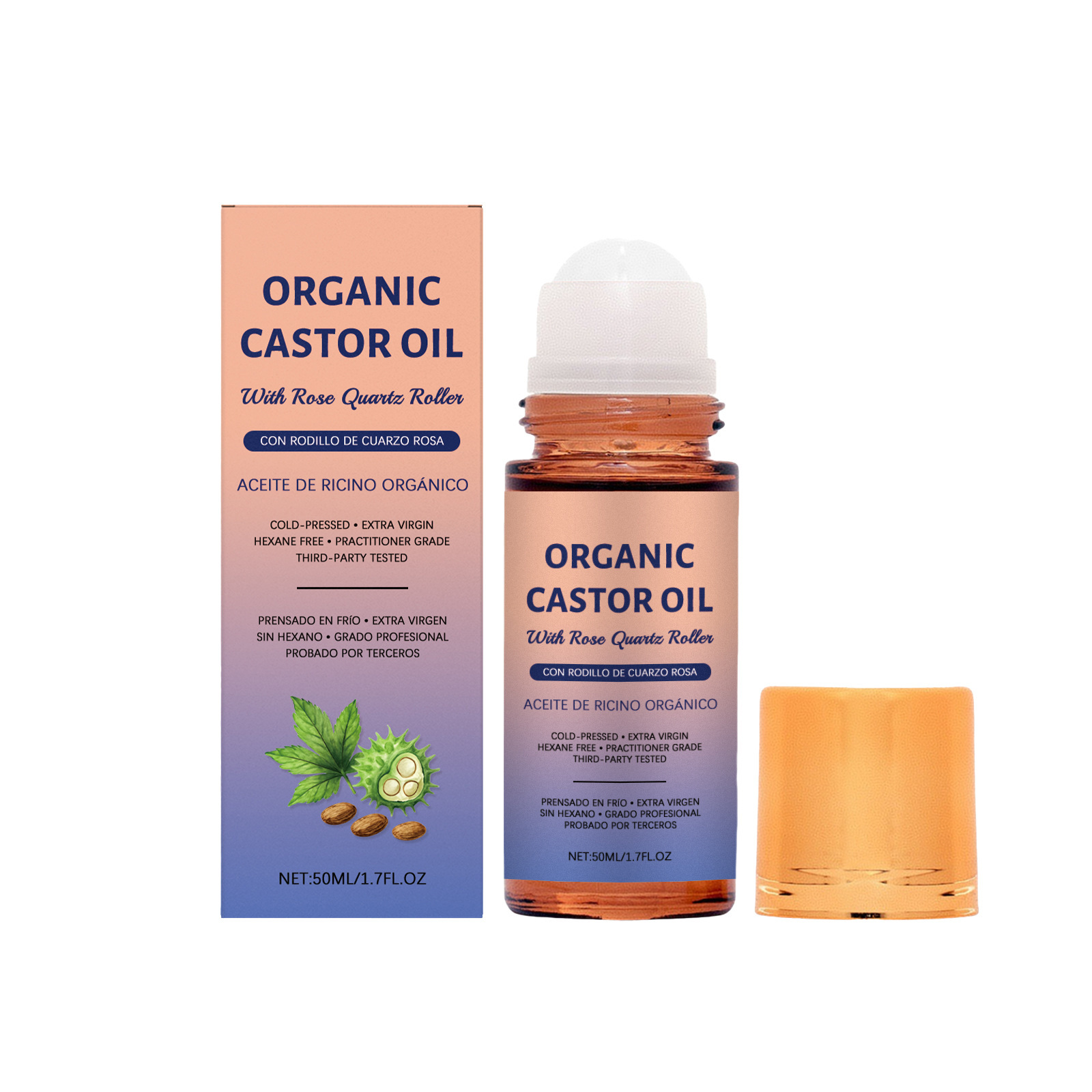 Roller Castor Massage Oil