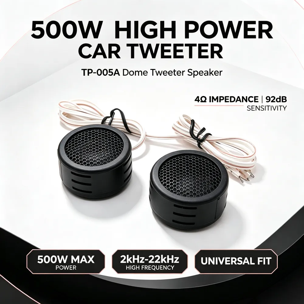 High End Car Dome Tweeter Speaker Mini Vehicle Audio