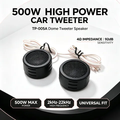 High End Car Dome Tweeter Speaker Mini Vehicle Audio