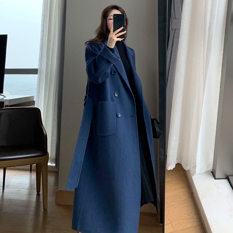 Women Loose Thin And Thick Woolen Coat