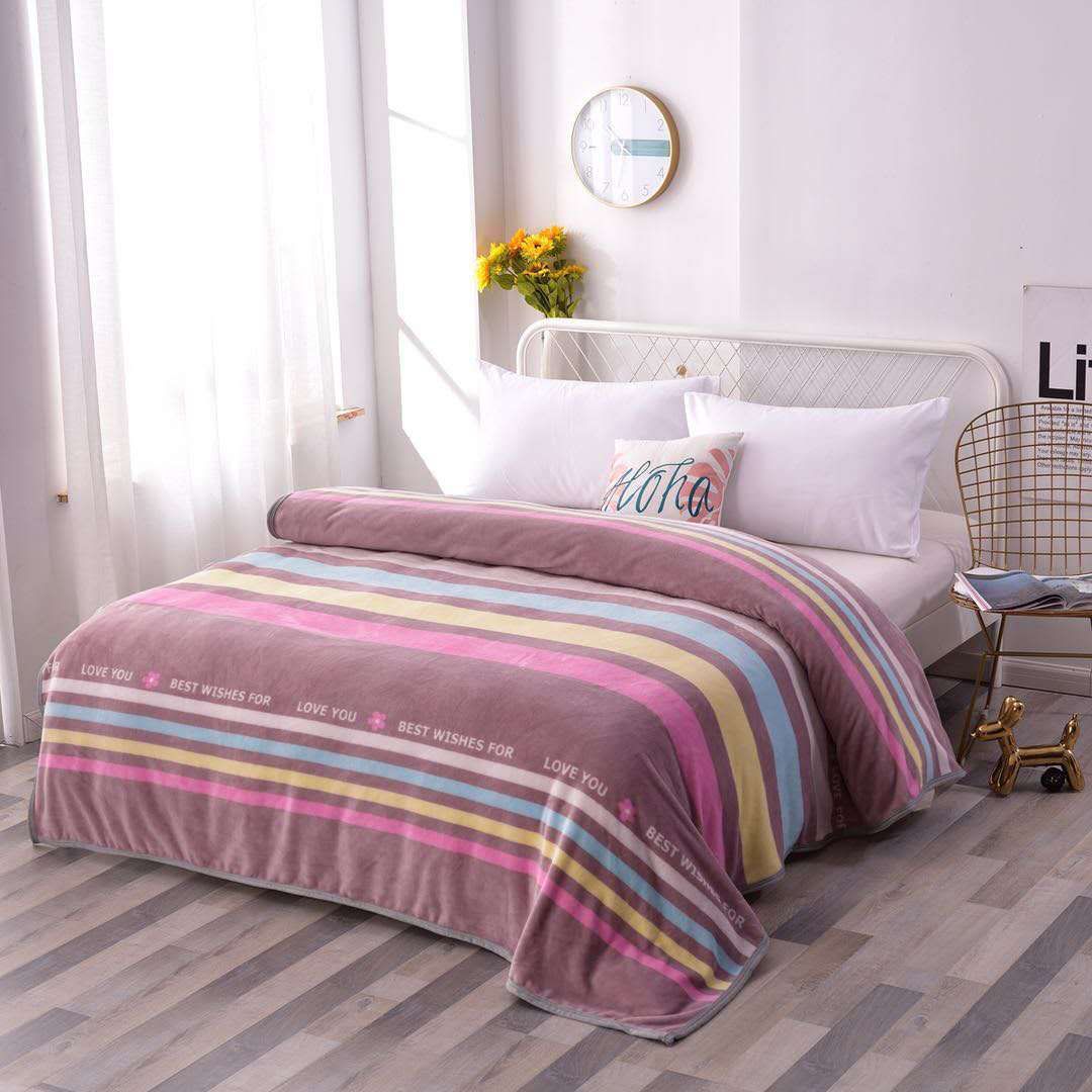 3a00870a 50fb 43c6 af95 b4fb99e95f94 - Printed Warm Coral Fleece Thickened Blanket