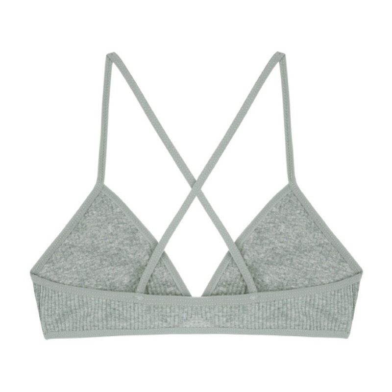 Title 6, French Triangle Cup Bra Wireless Underwear Thre...