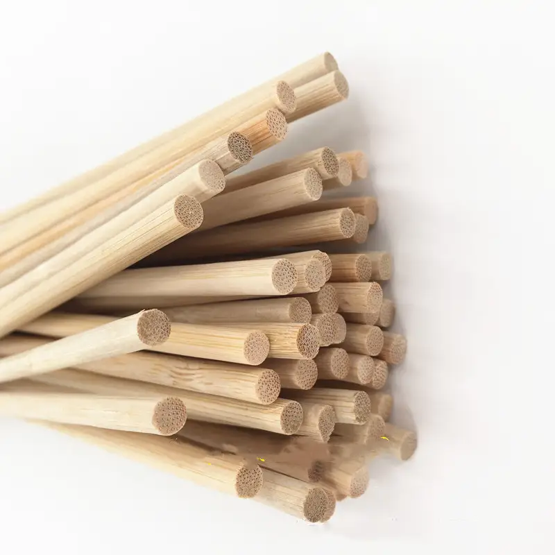 40cm Solid Bamboo Wooden Hand Flagpole