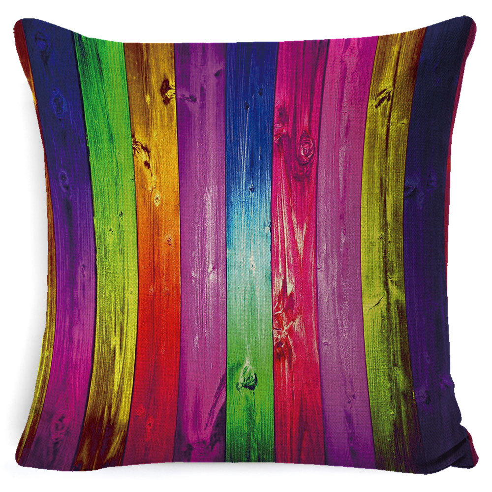 Title 1, Funda de almohada Creative Crayon Sense, colori...