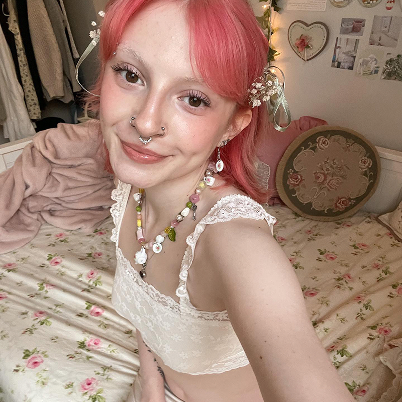 Summer Style With Spicy Girl Corset And Tank Top Underneath