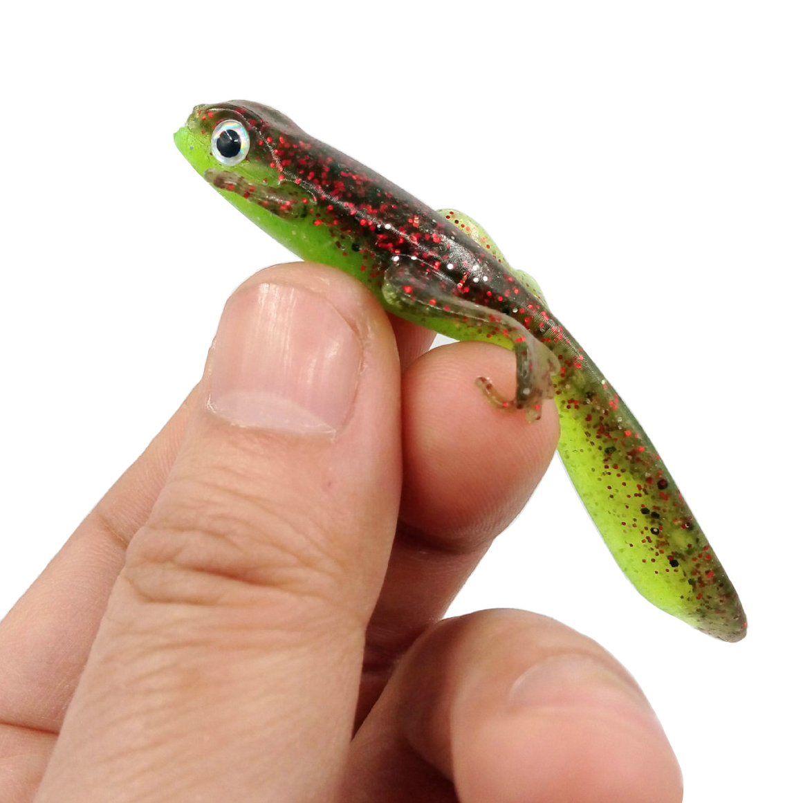 Title 2, Two-Color 8cm Frog Tadpole Lure