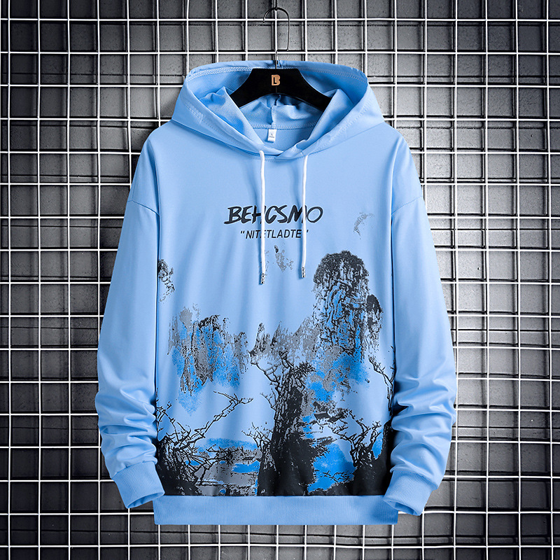 Men's Loose Hong Kong Style National Trendy Autumn Sweater