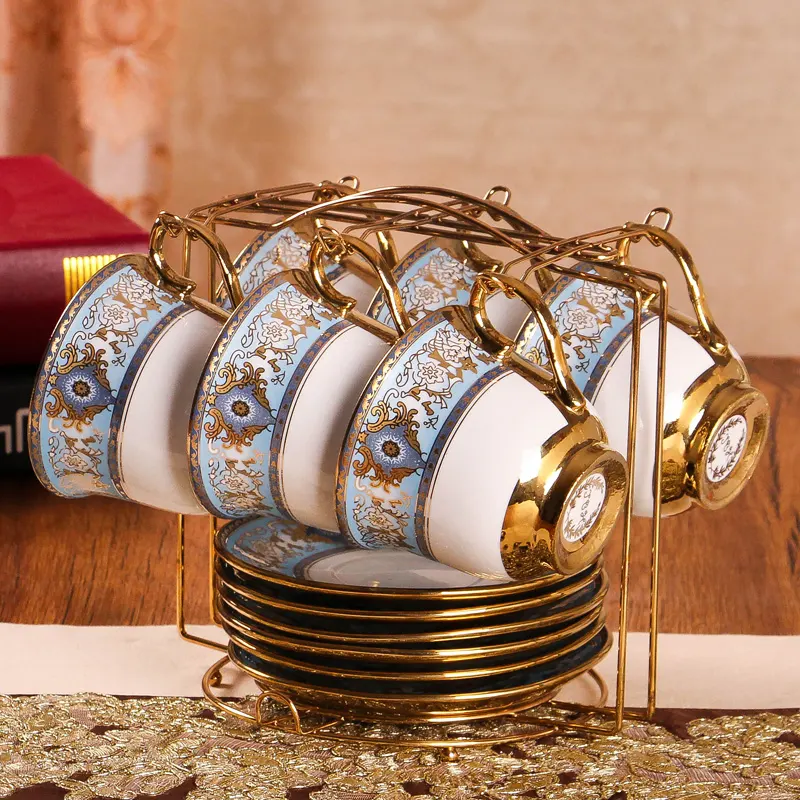 European-style Bone China Coffee Set British Afternoon Tea Cup