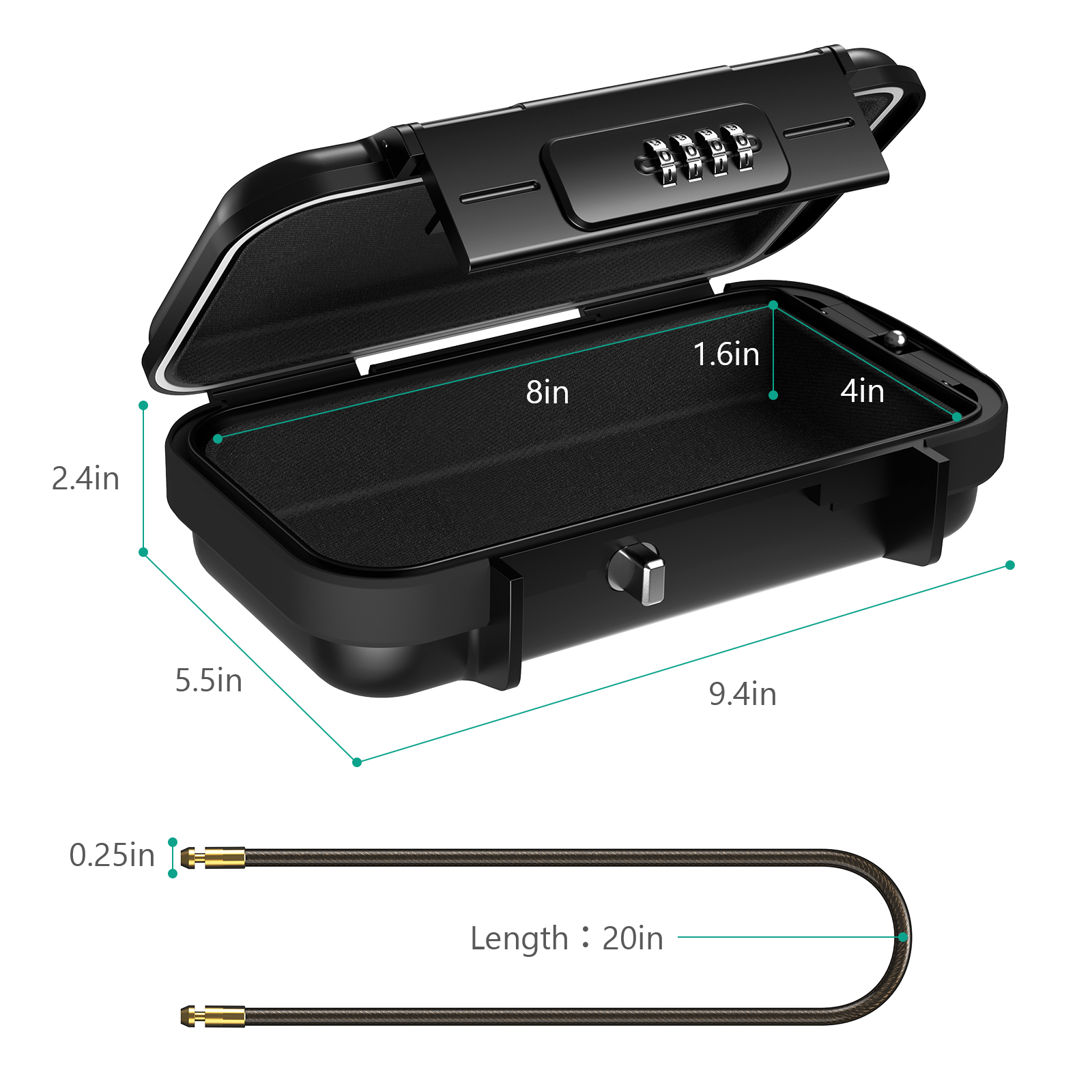 Title 1, Portable Removable Password Storage Box