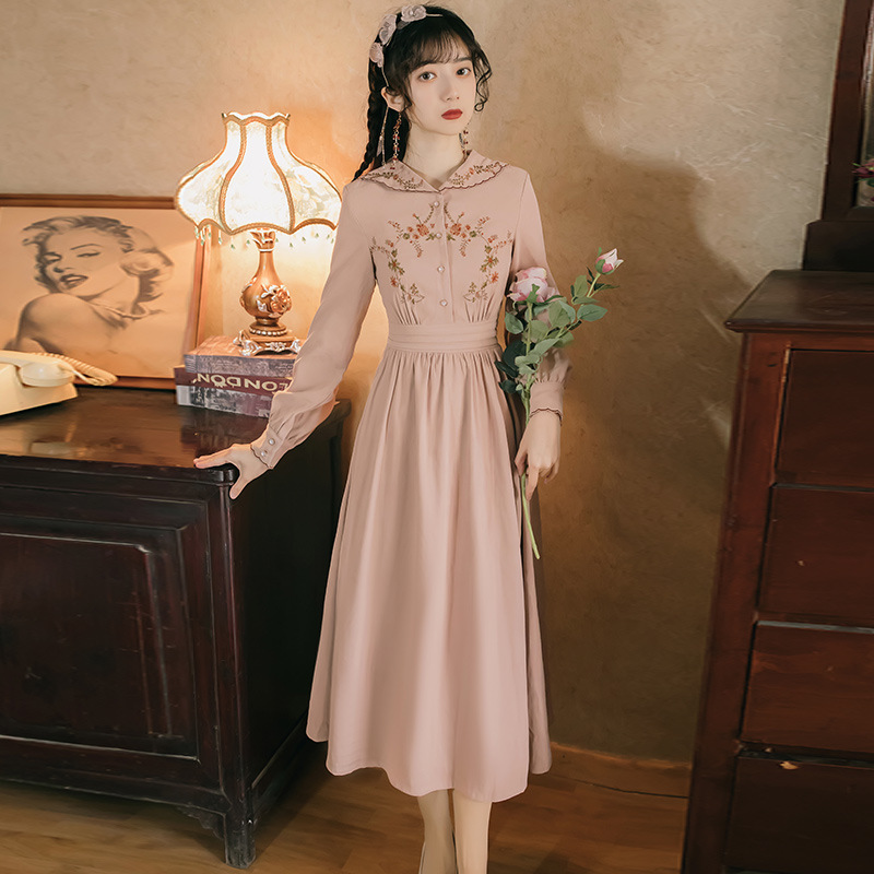 Waist Waist Was Thin And Gentle Temperament Dress