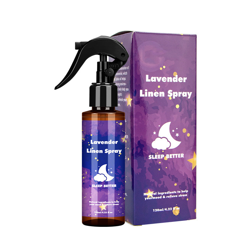 Calming Lavender Pillow &amp; Linen Spray for Restful Sleep