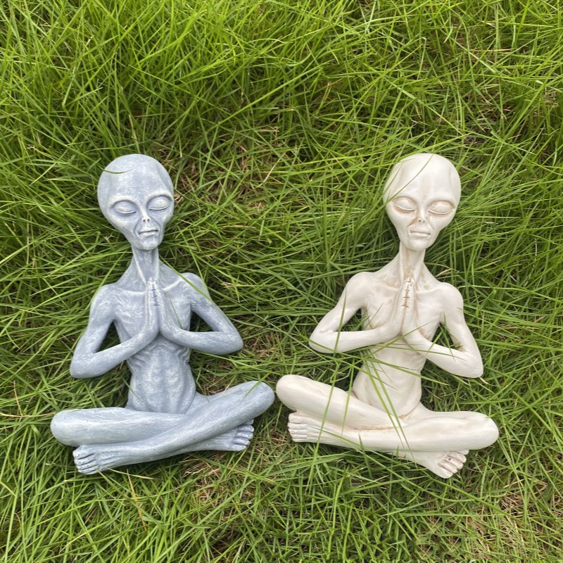 Yoga Shape Living Room Decoration Resin - Image 4