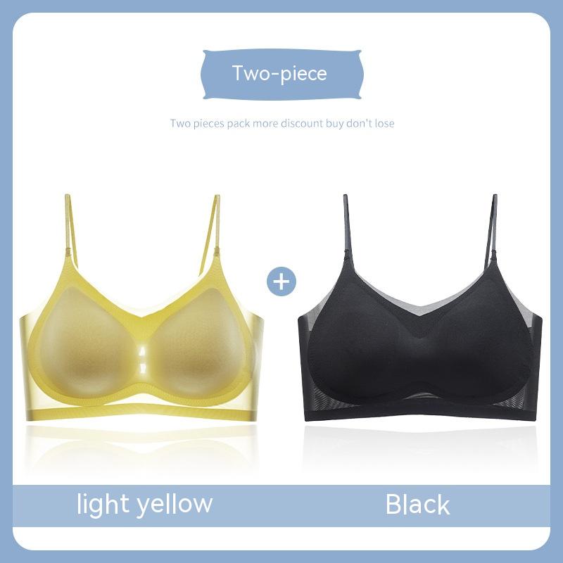 Light Yellow And Black