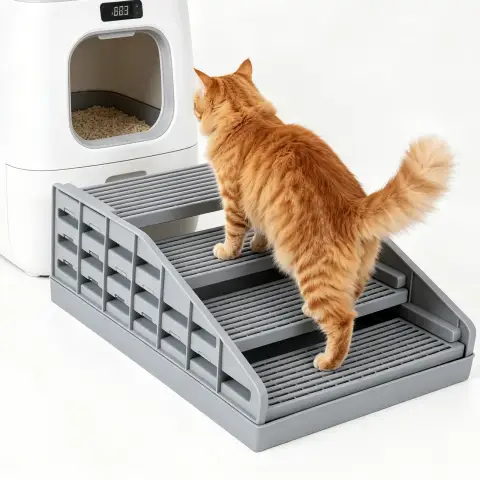 Adjustable Litter Box Ramp