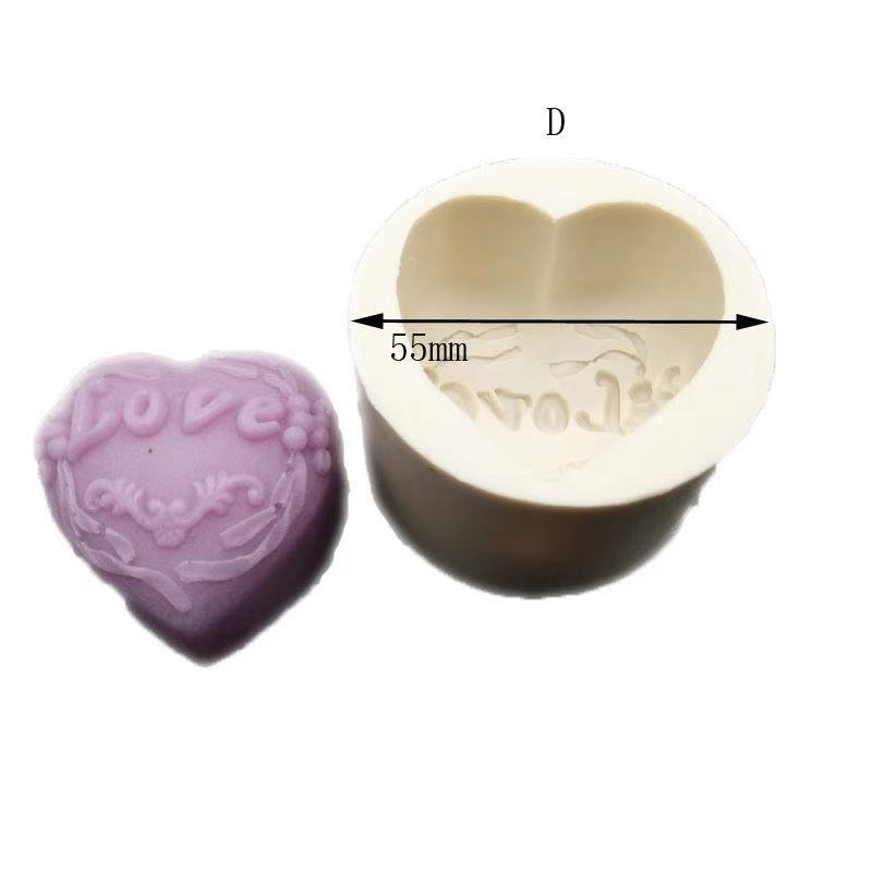 DIY Bow Love Mousse Cake Silicone Mold Tool