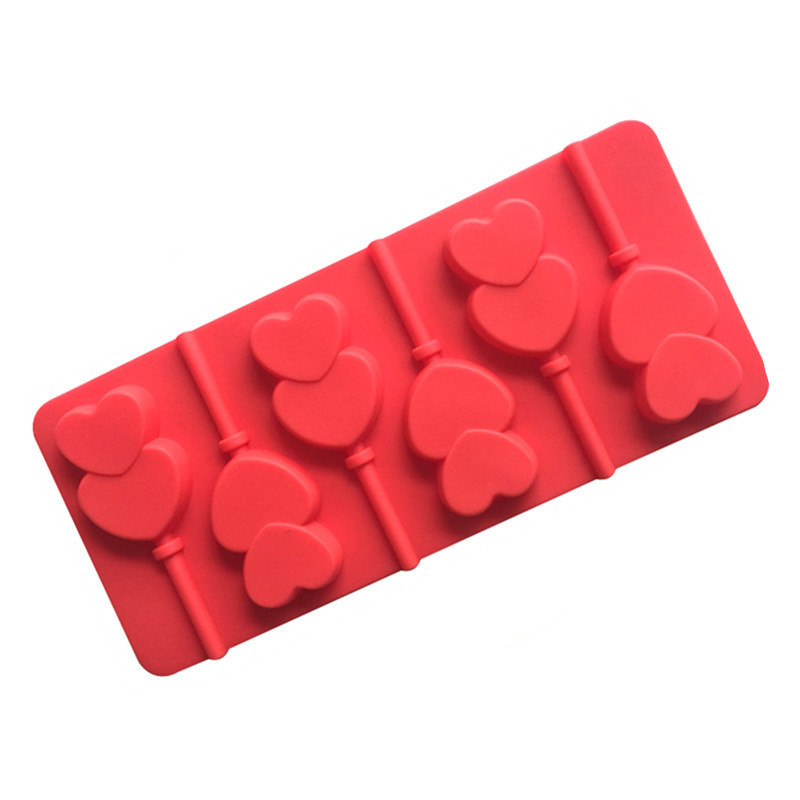 Double Love Silicone Lollipop Baking Mold