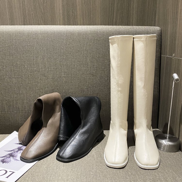 Long Boots, Women's Long Boots, Spring And Autumn High Boots, Knight Boots, Mid Boots