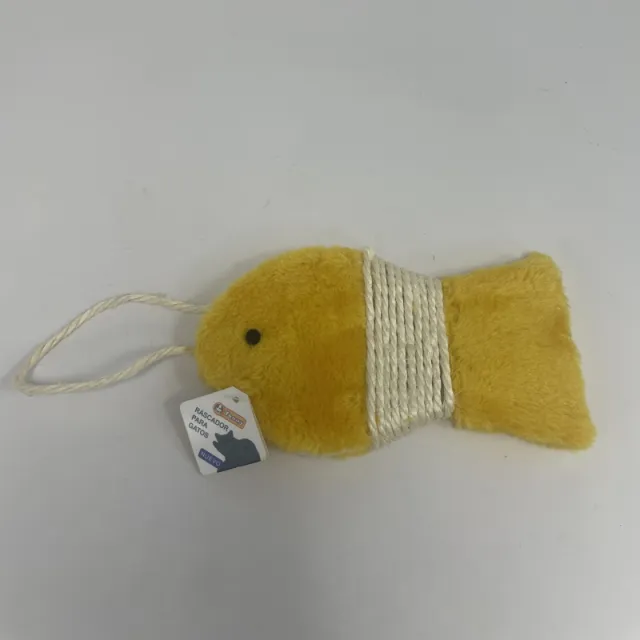 Fish Type, Cat Scratching Post Yellow - Shop at LoveMi