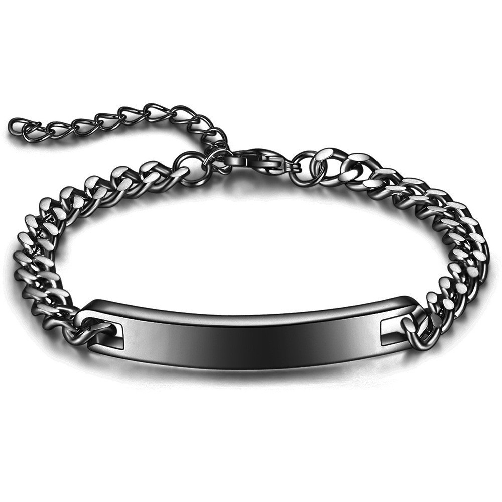 Advanced Titanium Steel Bracelet Blank Diy