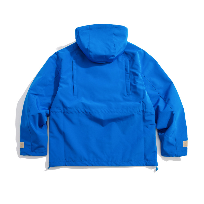 Guochao Retro Functional Workwear  American Casual Multi-pocket Jacket Men's