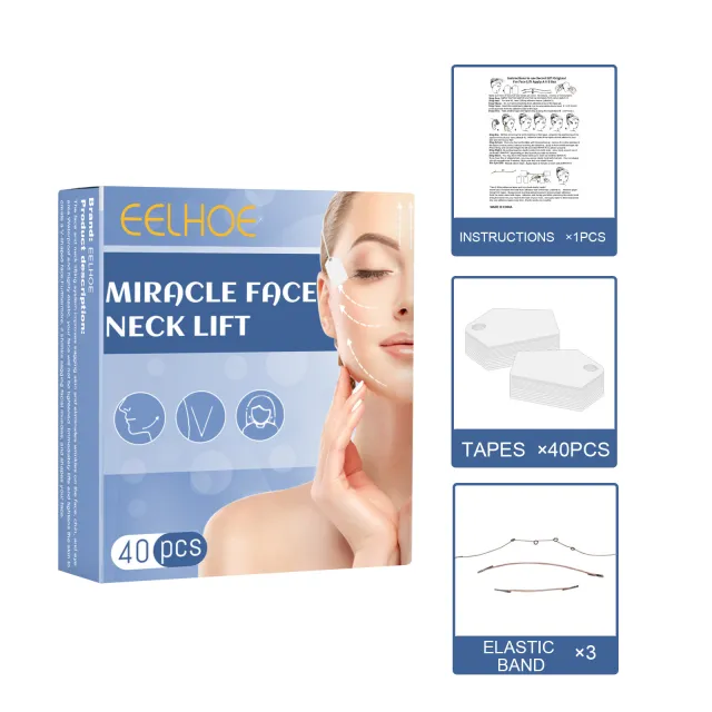 Face Lift Face With V Shaped Plastic Sticker Suit - Shop at LoveMi