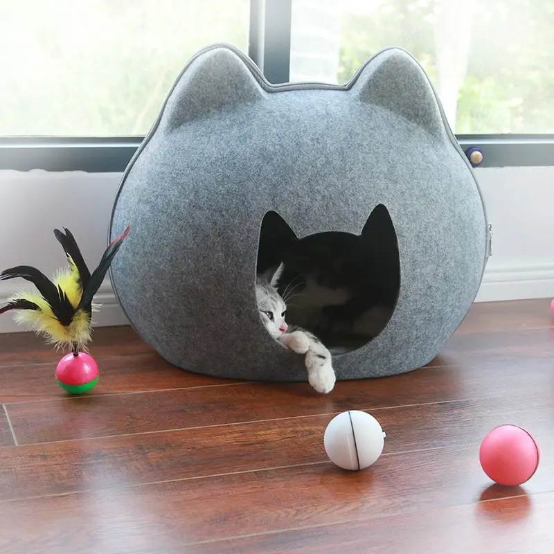Four season universal pet cat house, summer