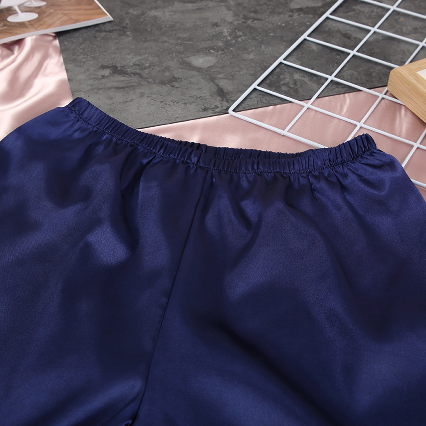 Title 4, New Blue Silk Trousers Home Service