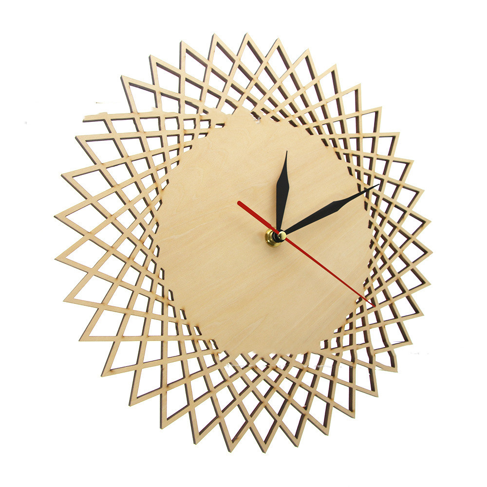 Geometric Abstract Graphic Wall Clock Modern Wall Decoration Wall