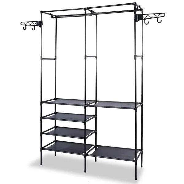 Metal Garment Rack Organizer