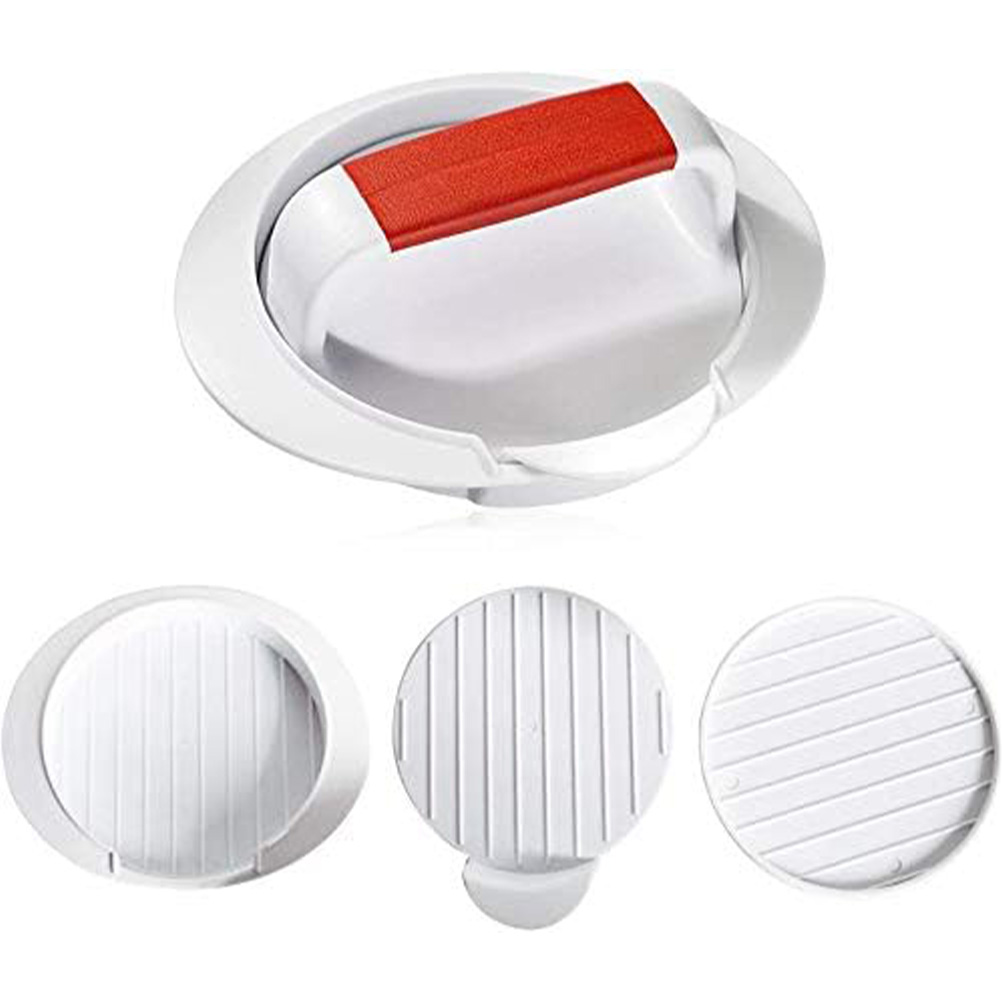 1 Pcs Plastic Burger Press Non Stick Burger Press, 4.5in Hamburger Press Patty Maker Round Burger Press Patty Maker, Kitchen Gadgets To Make Patty For Stuffed Slider BBQ Barbecue Grilling — foto 7