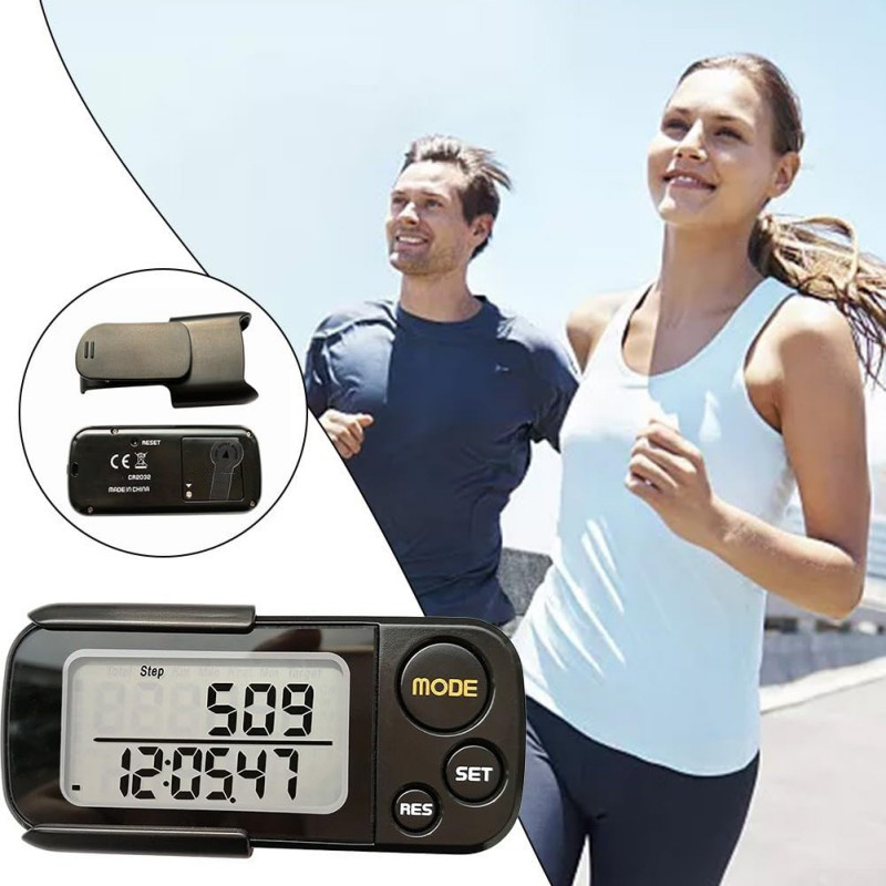 Pedometer - Memory Storage - Accurate With Clip And Lanyard - Easy To Use — image 3