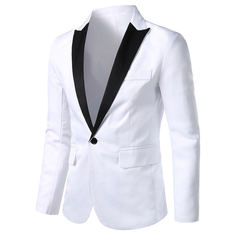 Title 4, Slim-fit Fashion Trend Stitching Men