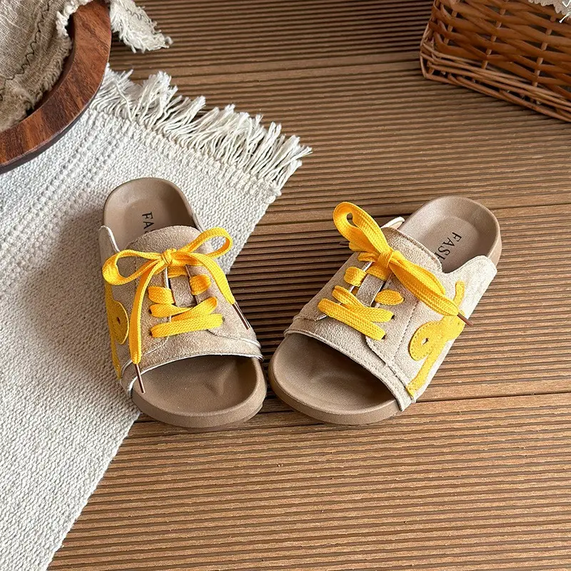 2026 Summer New Girls Platform Slippers, Trendy