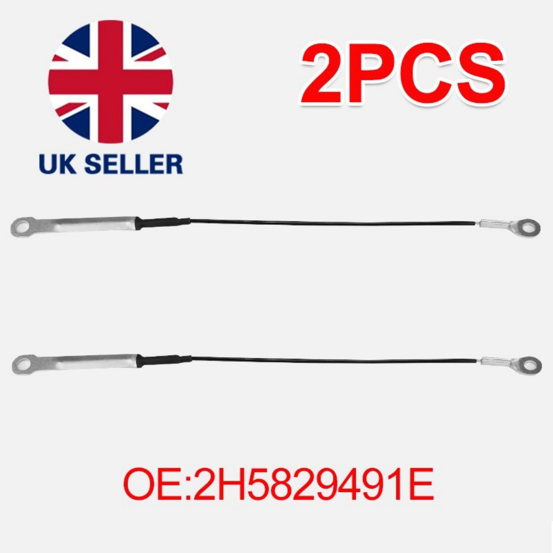 2X Correa de Retención para Compuerta Trasera VW Amarok 2010+ - imagen 1