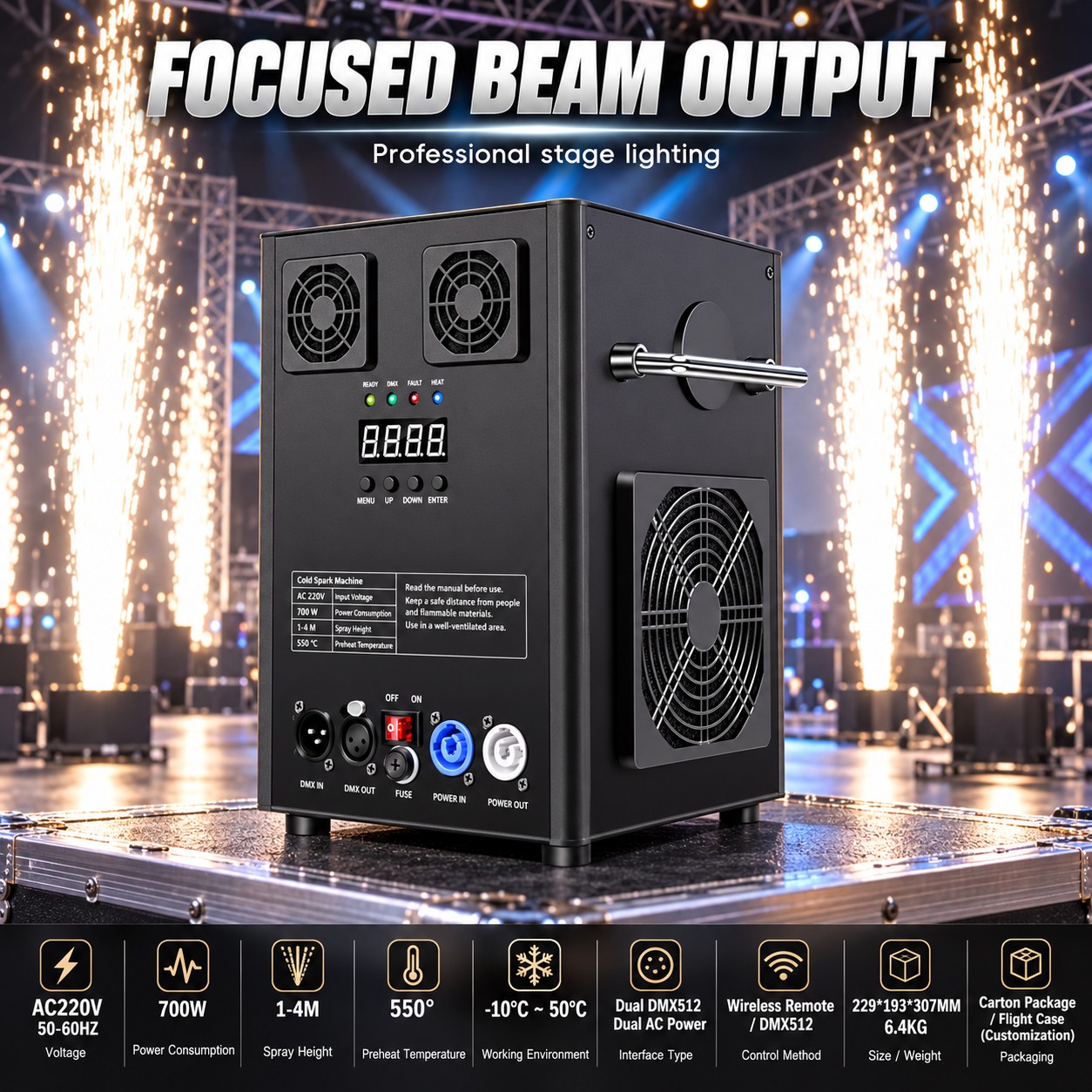 LAMPĂ de lucru LED PD 93 004 Telecomandă de alimentare cu ridicata 700W Energie corp de iluminat exterior