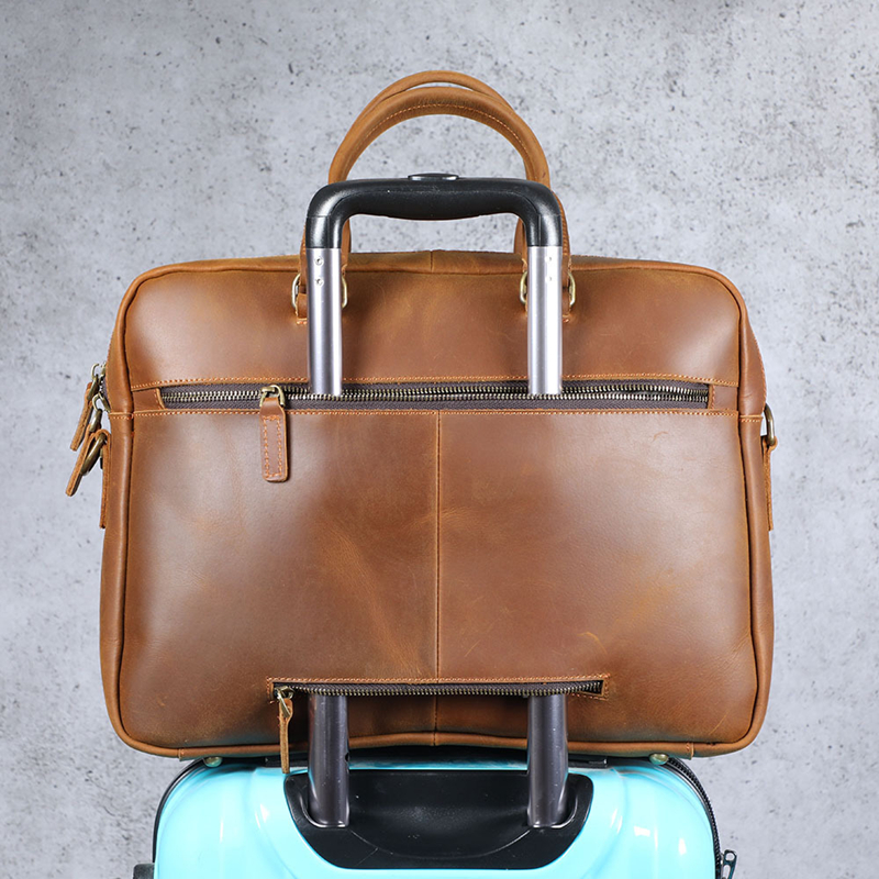 Men's Official Leather Business Handbag — foto 6