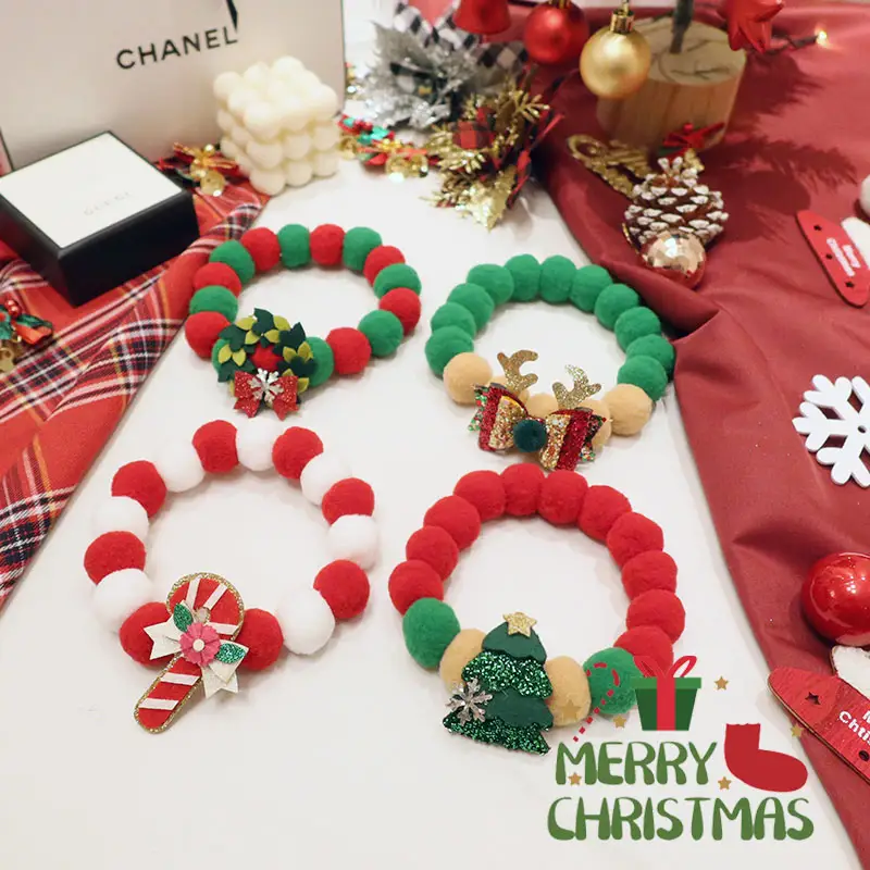 Cat Christmas Collar Scarf Halter Neck