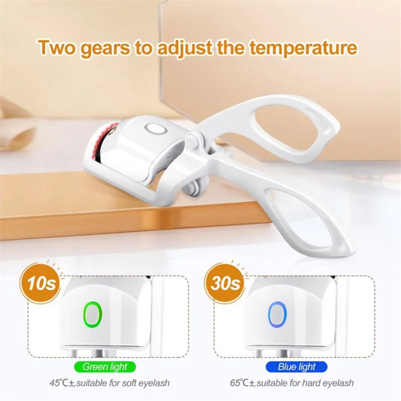 Heated Eyelash Curler Electric Temperature Control Mini Eyelash Curler Electric Portable Charging – image 7