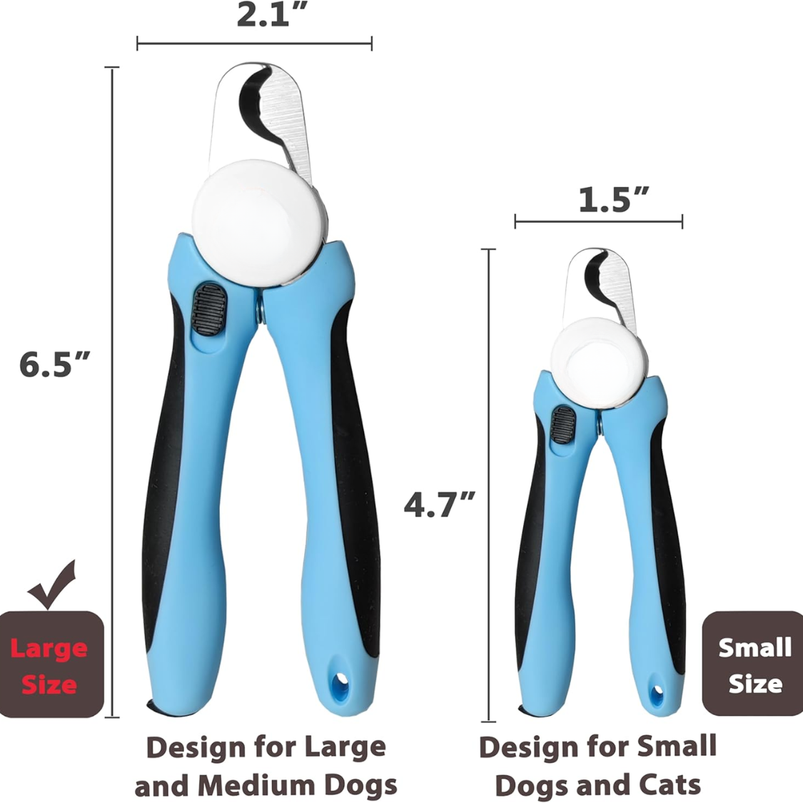 Professional Dog Cat Pets Nail Clippers Trimmers thumbnail 2