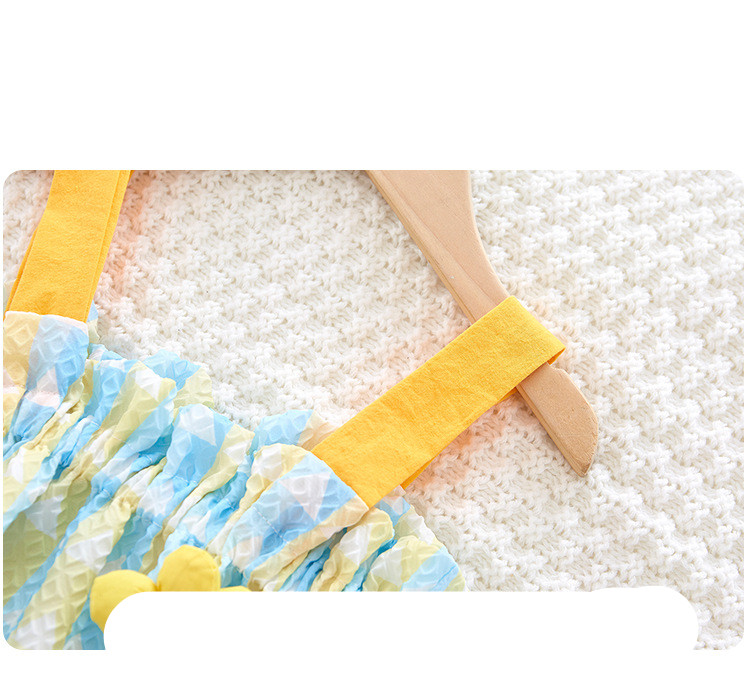 Super Cute Bag Fart Romper Suspender Princess Onesie Thin Section