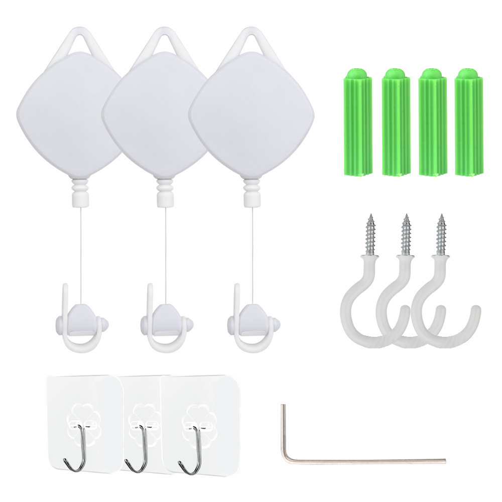 Automatic Shrink Helmet Cable Hook Reel Box - 14