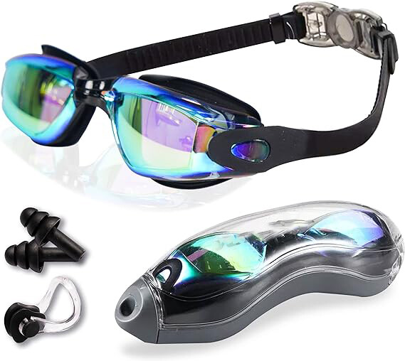 Adjustable Anti Fog Swimming Goggles Ultra-clear Vision For Men Women Kids