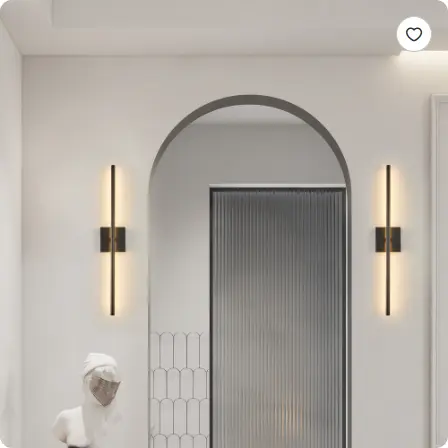 28 2-Pack Modern LED Wall Sconce, Minimalist